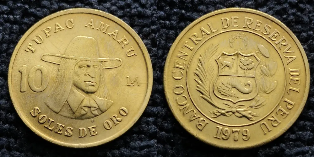 10 soles de oro – 1979